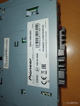Pioneer DEH-1600UBG - 2