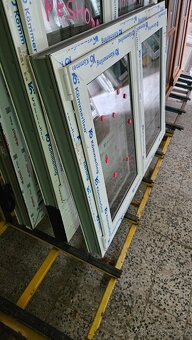 OKNO PVC 1140x880 - NOVÉ - 2 KS - 2