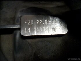 PŘEVODOVKA 6KVALT 1.8T 132KW KOD: FZQ - 2