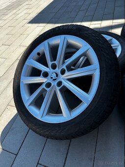 Alu kola 5x112 r17 s pneu (titr) - 2