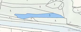 Prodej lesa u cyklostezky Bečva k.ú. Hovězí 2596m² - 2