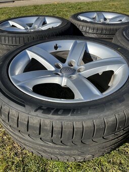 Alu kola Audi R17 7.5J ET28 pneu 235/45 - 2
