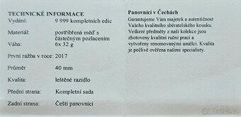 Kompletní sada "Čeští panovníci" - 2