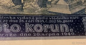 Bankovna 100,-Kč z roku 1940 - 2