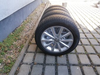 ALU KOLA 5 X 112 205 55 16 VW PASSAT ORIGINÁL - 2