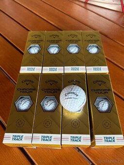 Nové 24ks Callaway Chrome Tour Triple Track golfové míčky - 2