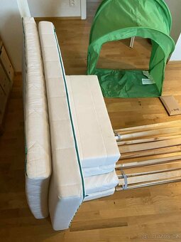 2 ks prodloužitelné postele IKEA SUNDVIK - 2