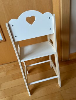 Jídelní židlička pro panenku - 2