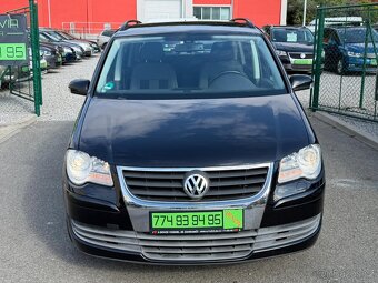 ►VW TOURAN 1,6 MPI UNITED - 75 kW, 7 MÍST, DEŠŤOV. SENZOR◄ - 2