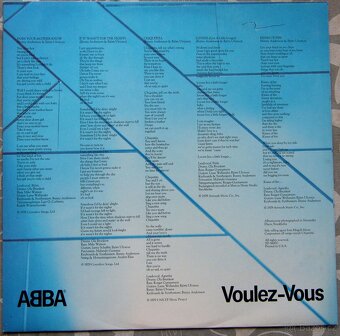 LP deska - ABBA - Voulez-Vous (US press) - 2