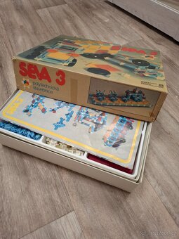 Retro stavebnice SEVA - 2