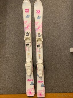 Lyže Volkl 100cm, Lyžaky 21,5cm - 2