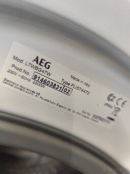 Pracka se susickou aeg l7wbg47 - 2