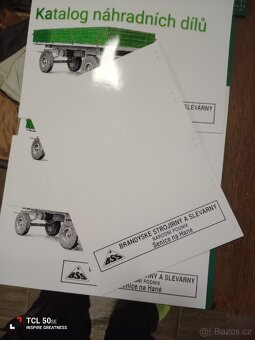 Katalog náhradních dílů přívěs BSS typ P53S. - 2