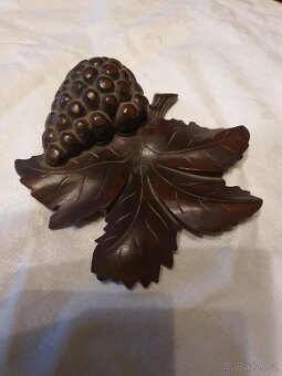 Starožitný dřevěný kalamar - 2