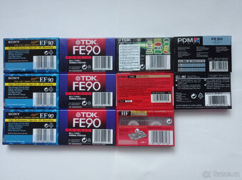 nové audiokazety - 2