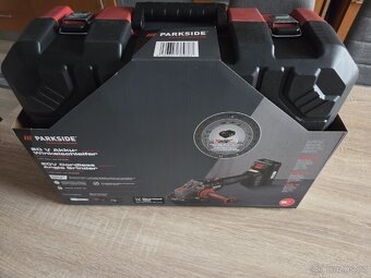 Úhlová bruska Parkside PWSAP 20LI F6+ 4ah AKU - 2
