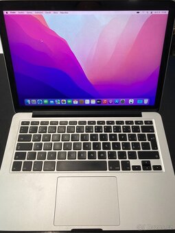 Macbook PRO 13" 2015, CZ distribuce, pěkný stav - 2