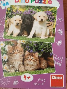 Různá puzzle a pexesa - 2