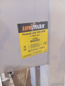 Pásová pila 345 UNI na dřevo - 2