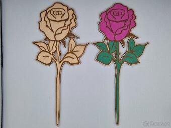 Dřevěná růže - 2