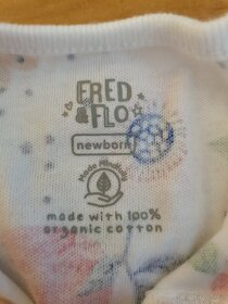 dětské dupačky Fred&Flo novorozeně - kytky - 2