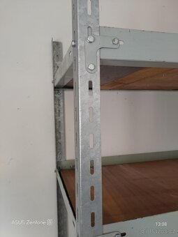 Regál dílna, garáž - masivní, velká nosnost - 2