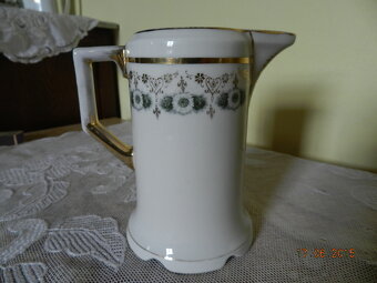 Krásná velmi stará větší porcelánová Mléčenka Džbánek - 2