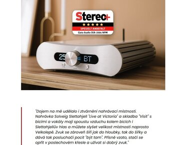Gato audio DIA-250S černý, půl roku starý, TOP stav, záruka - 2
