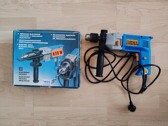 Elektrická vrtačka příklepová Narex 630 W - 2