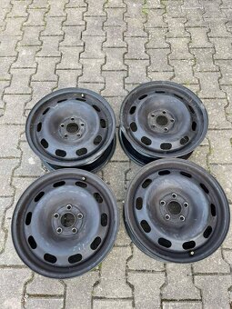 Plechové disky 5x100 R15 ET38 - 2