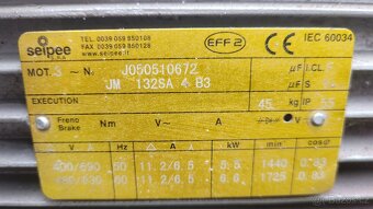 Elektromotor dvourychlostni - 2