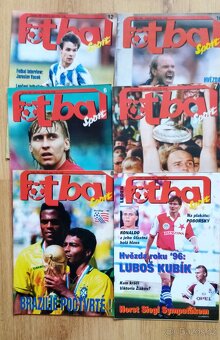 Fotbal časopis - různá čísla z 1994, 97, 98, 01 - 2