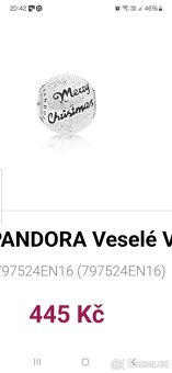 Pandora koralek merry christmas - 2
