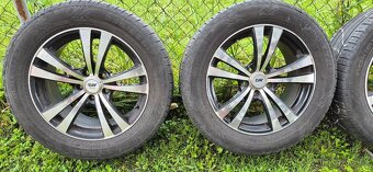 Alu kola RSW 5x112 7,5x17 ET35 235/55r17 letní Nokian - 2