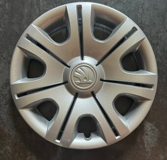 Poklice Škoda 14" 4ks - Nové, nepoužité - 2