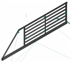 Vizualizace 3D - dílenský výkres - kusovník - 2