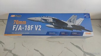 RC Letadlo JET FMS 70mm EDF F/A-18F V2 Super Hornet - 2