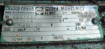 Elektromotor 1.1 kW 930 ot/min - 2