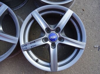Alu disky šedé na Forda, 16", 5x108, ET 48, šíře 7J - 2