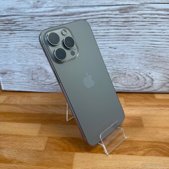 iPhone 15 Pro Max 256GB, nature Titan, eSIM (rok záruka) - 2