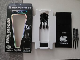 Steel šipky Phil Taylor, 21g, nové - 2