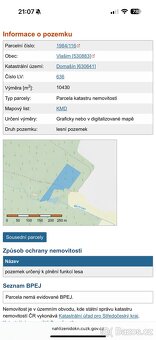 Prodej lesního pozemku v k.ú.Domašín okr.Vlašim - 2