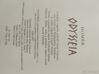 Homer Odysseia - zachovala skvělá kniha - 2