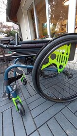 Aktivní invalidní mechanický vozík Kury - úplně nový - 2