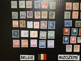 poštovní známky / Belgie Nizozemí Švýcarsko 80ks  č.1 - 2