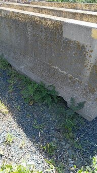 Silniční betonové svodidla - 2
