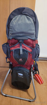 Krosna Deuter kid comfort 2 + stříška, pláštěnka - 2