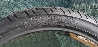 NOVÉ Pneu Continental 140/90-15 70 H TL a 80/90 21 48H TL - 2