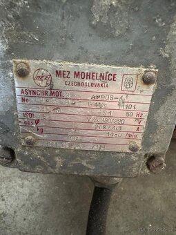 Motor 1,1 kW, 1430 otáček - 2